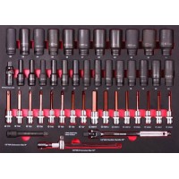 Набор ударных головок 1/2" 46 ед. ShiningBerg 11705