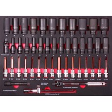 Набір ударних головок 1/2" 46 од. ShiningBerg 11705