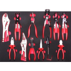 Набір інструменту шарнірно-губцевого 12 од. ShiningBerg 11715