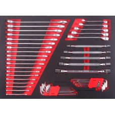 Набор ключей комбинированных 47 ед. ShiningBerg 11906