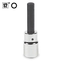 Головка 1/2" 55 мм з насадкою HEX 6 мм, AmPro 760451H06