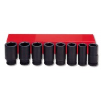 Набор удлиненных ударных головок 3/4" (26-38 мм) 8 пр. AmPro A5625