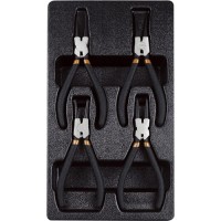 Набор клещей для снятия стопорных колец 4 пр. AmPro T28953