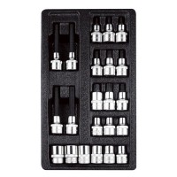 Набір головок TORX 1/2" у ложементі, 22 пр. AmPro T33224