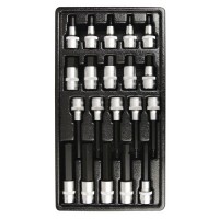 Набор головок 1/2" с шестигранниками 20 пр. AmPro T33225