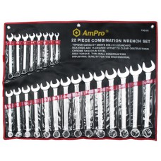 Набор ключей комбинированных (10-32 мм), 22 пр. AmPro T40191