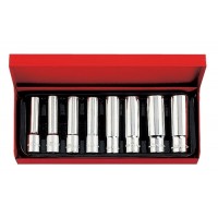 Набор головок удлиненных 1/2" (12-23 мм) 8 пр. AmPro T45400