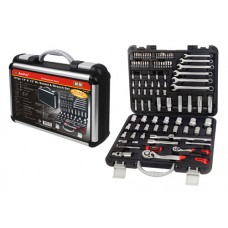 Набір головок та аксесуарів 1/4" та 1/2" 101 пр.  AmPro T46184