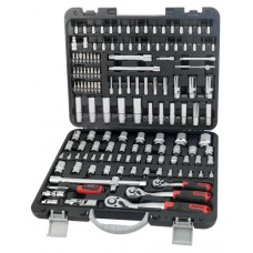 Універсальний набір інструменту 1/4", 3/8" та 1/2", 139 пр. AmPro T46190