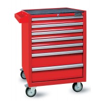 Візок інструментальний без інструменту, 7 ящиків, AmPro T47073