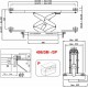 Траверса пневмогідравлічна Oma 542RA.03, 3 т