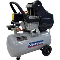 Компресор поршневий 24 л (130 л/хв) 220В, ShiningBerg 24052025