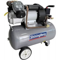 Компрессор поршневой 50 л (140 л/мин) 220В, ShiningBerg 35112025