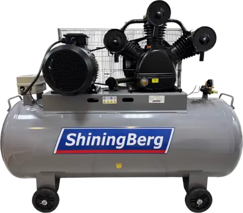 Компрессор поршневой 500 л (1600 л/мин) 380В, ShiningBerg 080120263