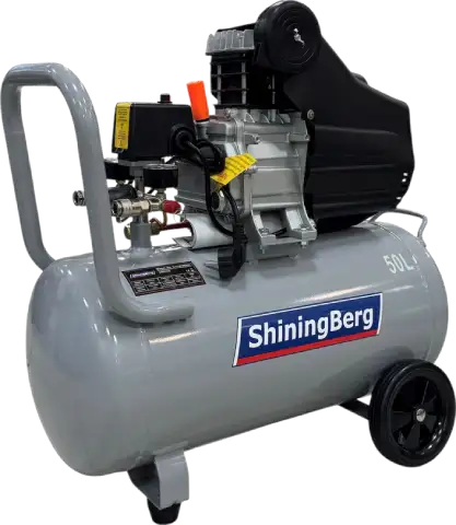 Компресор поршневий 50 л (140 л/хв) 220В, ShiningBerg 24052026