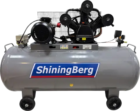 Компрессор поршневой 500 л (1000 л/мин) 380В, ShiningBerg 25082028